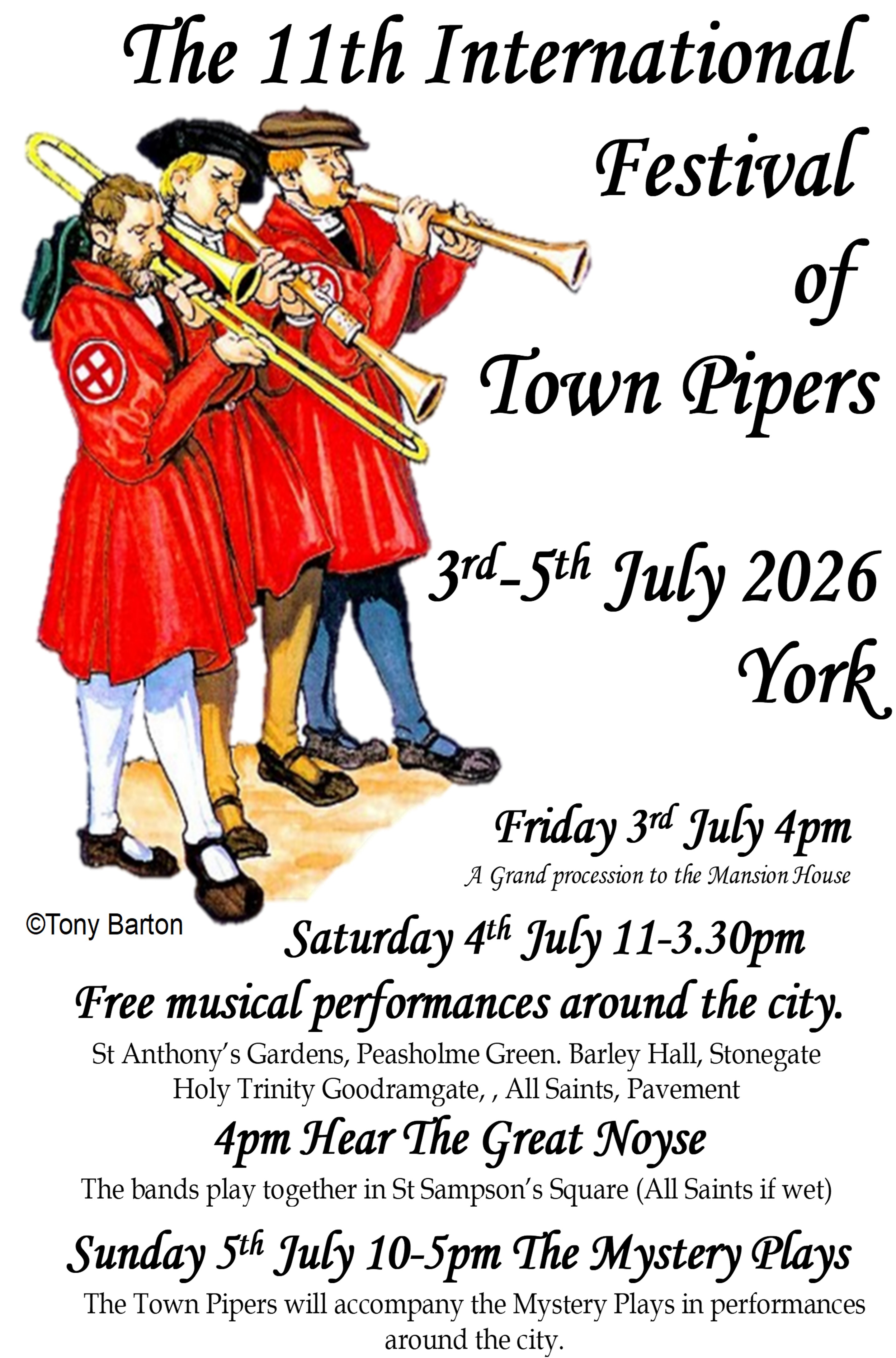 The 11th International Festival Of Town Pipers