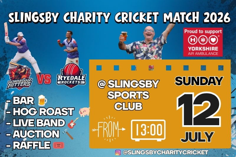 Slingsby Charity Cricket Match 2026