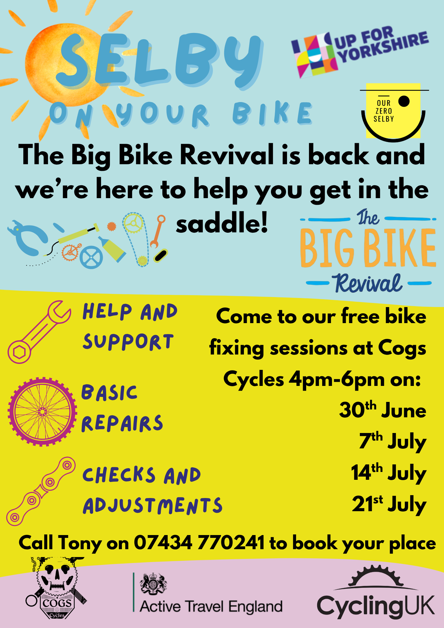 Selby Big Bike Revival 2026 - Free Bike Service!