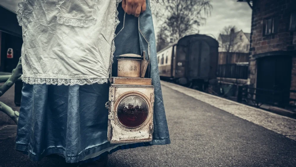 Mad Alice's Ghost Train at the NYMR
