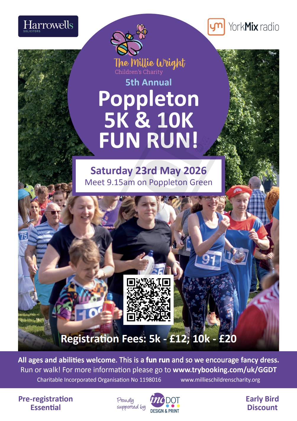 The 2026 Poppleton 5k and 10k Fun Run