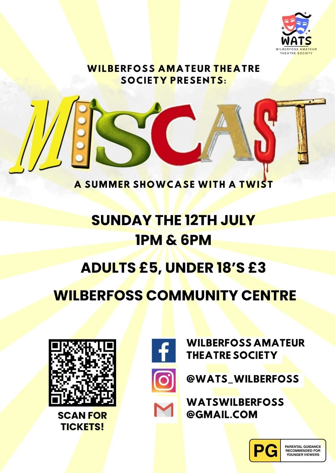 Miscast: A Summer Showcase